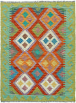 Sangat Perry Red/Green Rug, 3'3" x 4'10"