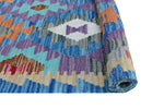 Sangat Nakisisa Blue/Beige Rug, 2'8" x 4'2"