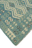 Sangat Morvarid Blue/Ivory Rug, 6'1" x 8'2"