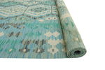 Sangat Ruth Lt. Blue/Ivory Rug, 5'10" x 7'10"