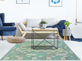 Sangat Ruth Lt. Blue/Ivory Rug, 5'10" x 7'10"