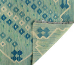 Sangat Lorena Lt. Green/Blue Rug, 5'8" x 8'0"