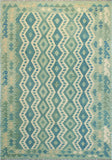 Sangat Nowa Blue/Ivory Rug, 5'9" x 8'2"