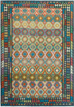 Sangat Norwood Black/Turquoise Rug, 8'2" x 11'8"