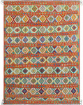 Sangat Truman Red/Ivory Rug, 8'4" x 11'9"