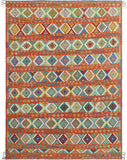 Sangat Truman Red/Ivory Rug, 8'4" x 11'9"