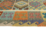 Sangat Mastoure Blue/Red Rug, 8'3" x 9'10"