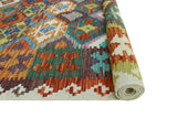 Sangat Orvyn Green/Red Rug, 6'8" x 9'3"