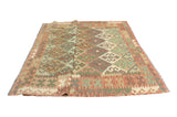 Sangat Nathalie Brown/Ivory Rug, 6'7" x 9'5"