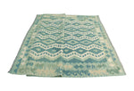 Sangat Udell Blue/Ivory Rug, 5'9" x 8'2"