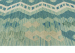 Sangat Udell Blue/Ivory Rug, 5'9" x 8'2"