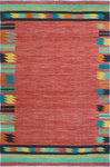 Winchester Mishael Red/Turquoise Rug, 6'6" x 9'11"