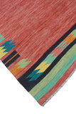 Winchester Mishael Red/Turquoise Rug, 6'6" x 9'11"