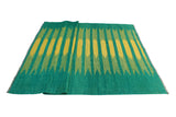 Winchester Aubriell Green/Gold Rug, 5'8" x 7'8"