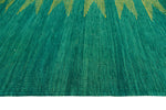 Winchester Aubriell Green/Gold Rug, 5'8" x 7'8"