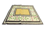 Winchester Macy Gold/Ivory Rug, 6'5" x 10'0"