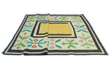 Winchester Everette Gold/Ivory Rug, 6'4" x 9'9"