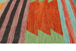 Winchester Orsen Green/Rust Rug, 5'5" x 8'2"