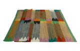 Winchester Maisie Green/Red Rug, 5'9" x 8'3"