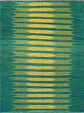 Winchester Baki Green/Gold Rug, 5'7" x 7'11"