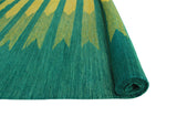 Winchester Baki Green/Gold Rug, 5'7" x 7'11"