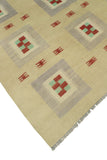 Winchester Azime Beige/Grey Rug, 5'7" x 8'3"