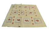 Winchester Azime Beige/Grey Rug, 5'7" x 8'3"