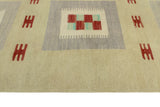 Winchester Azime Beige/Grey Rug, 5'7" x 8'3"