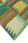 Winchester Evanee Green/Rust Rug, 5'10" x 7'11"