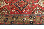 Fine VTG Safaa Red/Brown Runner, 2'11" x 9'3"