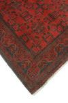 Khal Mohammadi Sabah Red/Navy Rug, 4'11" x 6'3"