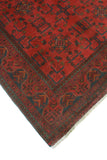 Khal Mohammadi Sabah Red/Navy Rug, 4'11" x 6'3"