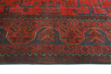 Khal Mohammadi Sabah Red/Navy Rug, 4'11" x 6'3"