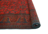 Khal Mohammadi Sabah Red/Navy Rug, 4'11" x 6'3"