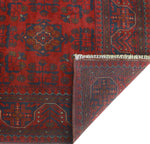 Khal Mohammadi Maysun Red/Navy Rug, 4'11" x 6'7"