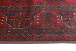 Khal Mohammadi Maysun Red/Navy Rug, 4'11" x 6'7"