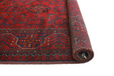 Khal Mohammadi Maysun Red/Navy Rug, 4'11" x 6'7"