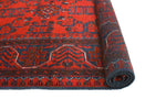 Khal Mohammadi Niya Red/Navy Rug, 4'11" x 6'6"