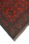 Khal Mohammadi Sawyers Red/Navy Rug, 5'0" x 6'5"