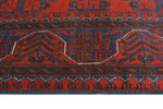 Khal Mohammadi Sawyers Red/Navy Rug, 5'0" x 6'5"