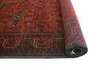 Khal Mohammadi Waer Red/Navy Rug, 5'5" x 7'8"