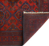 Khal Mohammadi Muzaffer Red/Navy Rug, 4'9" x 6'7"