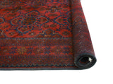 Khal Mohammadi Muzaffer Red/Navy Rug, 4'9" x 6'7"