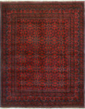 Khal Mohammadi Talshin Red/Navy Rug, 5'8" x 7'7"