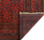 Khal Mohammadi Talshin Red/Navy Rug, 5'8" x 7'7"