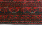 Khal Mohammadi Talshin Red/Navy Rug, 5'8" x 7'7"