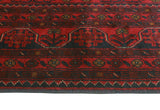 Khal Mohammadi Talshin Red/Navy Rug, 5'8" x 7'7"