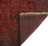 Khal Mohammadi Sanaa Red/Navy Rug, 5'8" x 7'8"