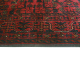 Khal Mohammadi Sanaa Red/Navy Rug, 5'8" x 7'8"