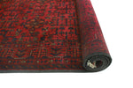 Khal Mohammadi Sanaa Red/Navy Rug, 5'8" x 7'8"